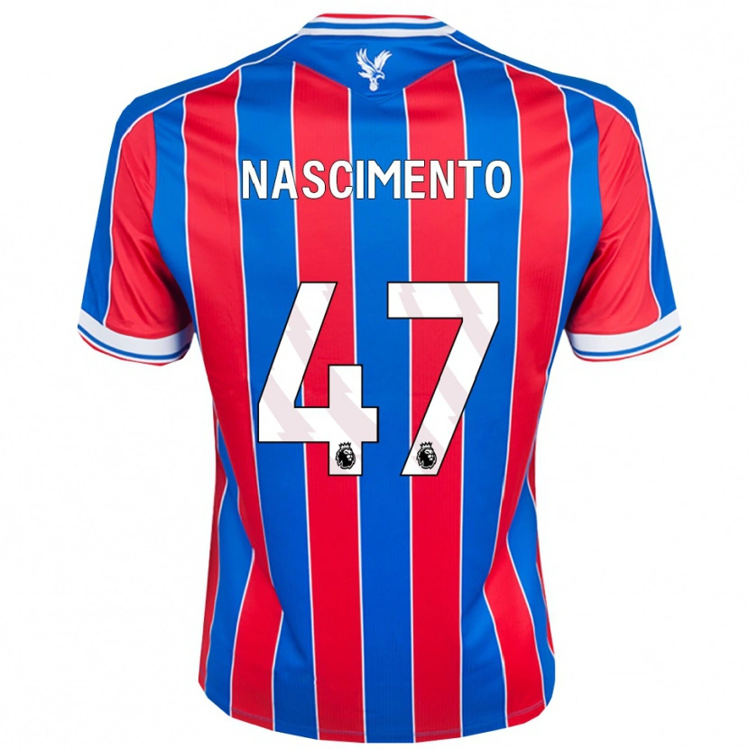 Danxen Herren Adler Nascimento #47 Blau Rot Weiß Heimtrikot Trikot 2025/26 T-Shirt Schweiz