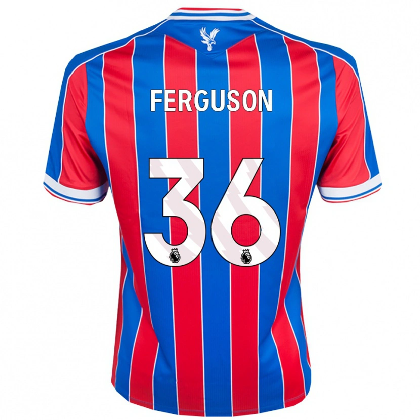 Danxen Herren Nathan Ferguson #36 Blau Rot Weiß Heimtrikot Trikot 2025/26 T-Shirt Schweiz
