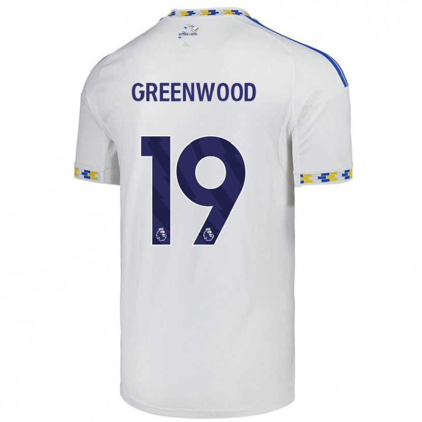 Danxen Herren Sam Greenwood #19 Weiß Blau Heimtrikot Trikot 2025/26 T-Shirt Schweiz