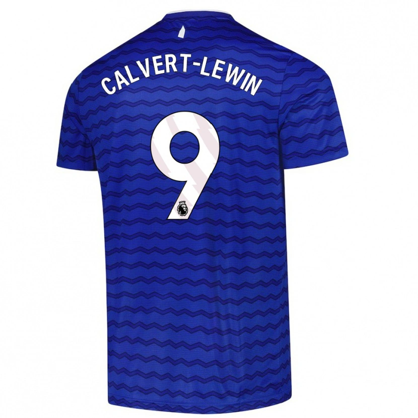 Danxen Herren Dominic Calvert-Lewin #9 Blau Marineblau Heimtrikot Trikot 2025/26 T-Shirt Schweiz