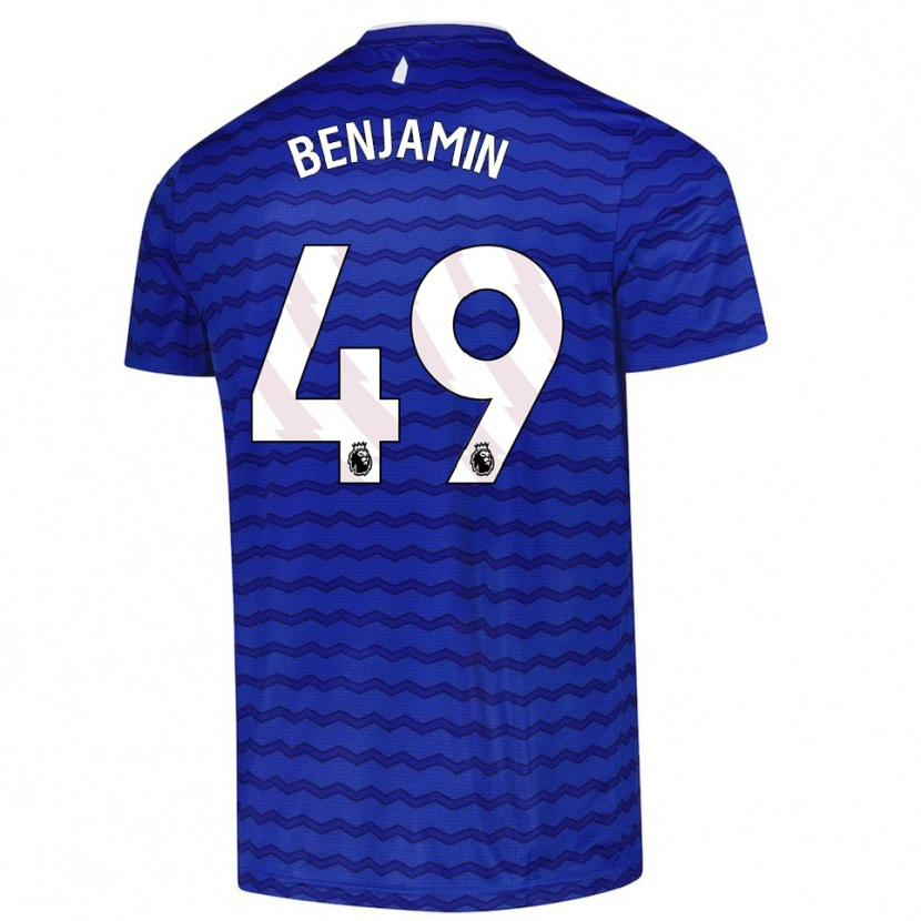 Danxen Herren Omari Benjamin #49 Blau Marineblau Heimtrikot Trikot 2025/26 T-Shirt Schweiz
