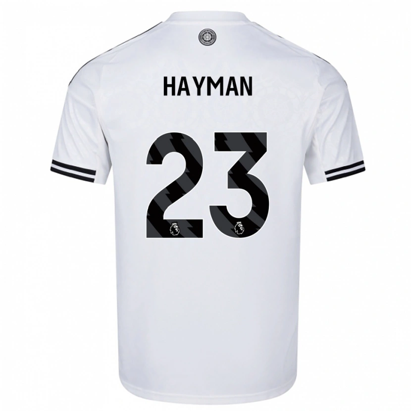 Danxen Herren Alex Hayman #23 Weiß Schwarz Heimtrikot Trikot 2025/26 T-Shirt Schweiz