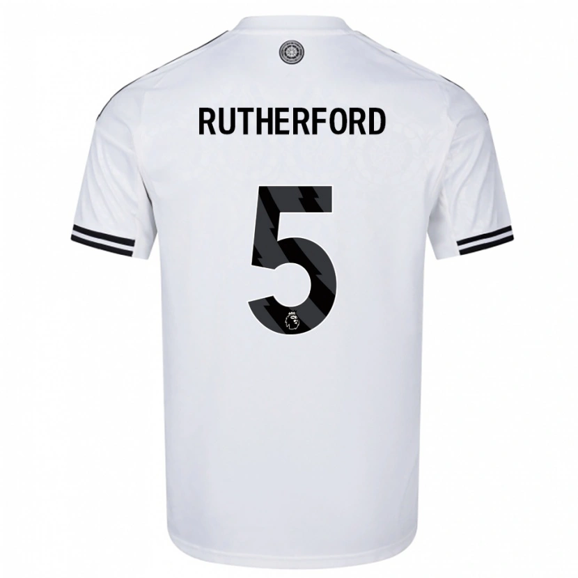 Danxen Herren Leeta Rutherford #5 Weiß Schwarz Heimtrikot Trikot 2025/26 T-Shirt Schweiz