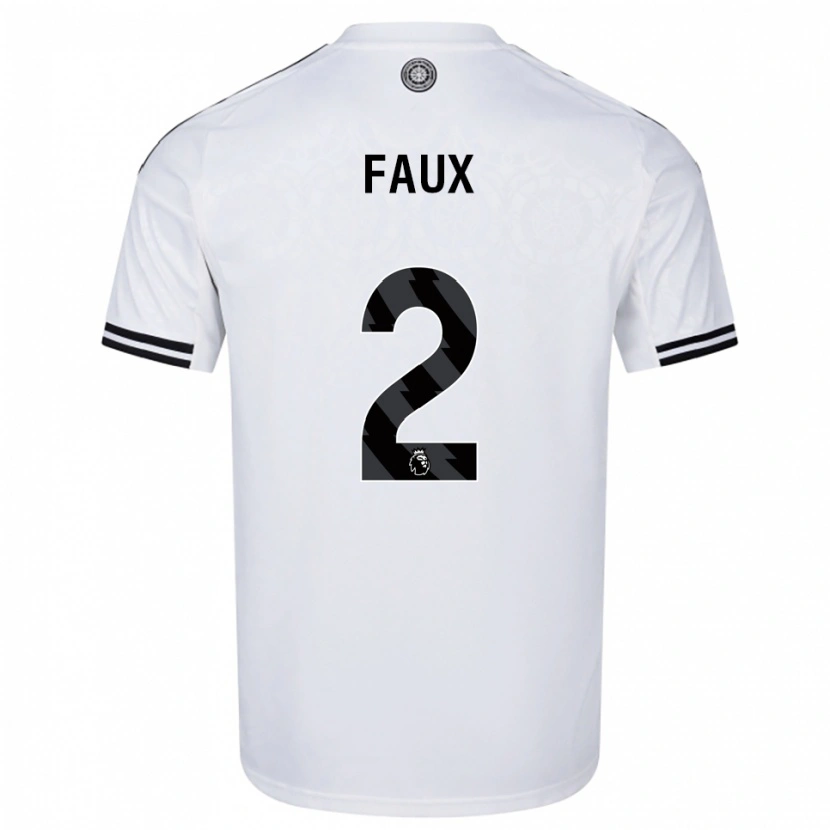 Danxen Herren Alex Faux #2 Weiß Schwarz Heimtrikot Trikot 2025/26 T-Shirt Schweiz
