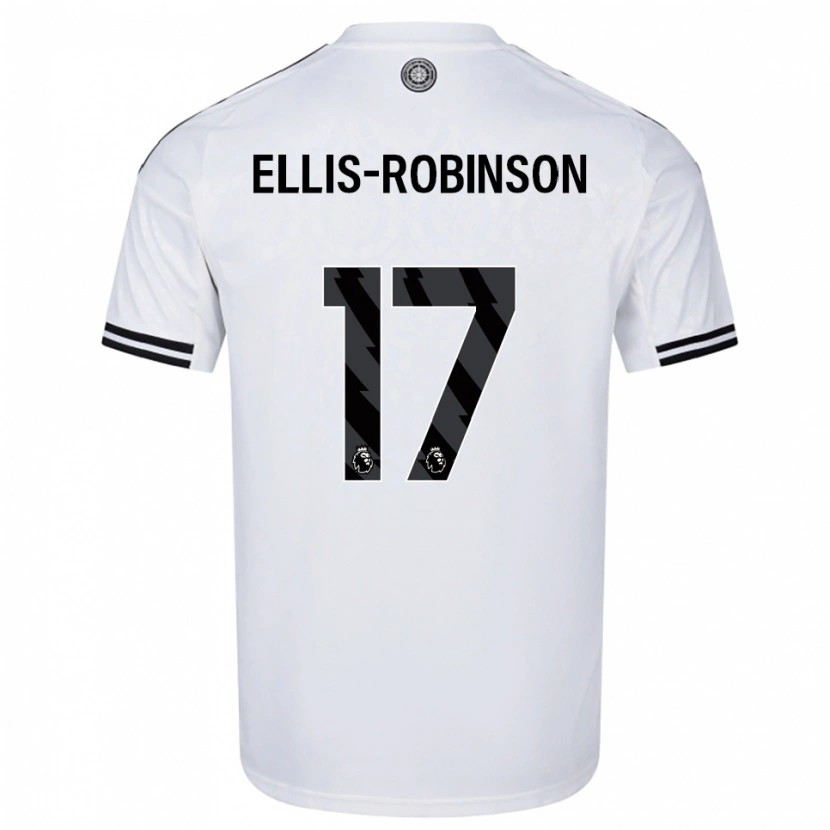 Danxen Herren Eddie Ellis-Robinson #17 Weiß Schwarz Heimtrikot Trikot 2025/26 T-Shirt Schweiz
