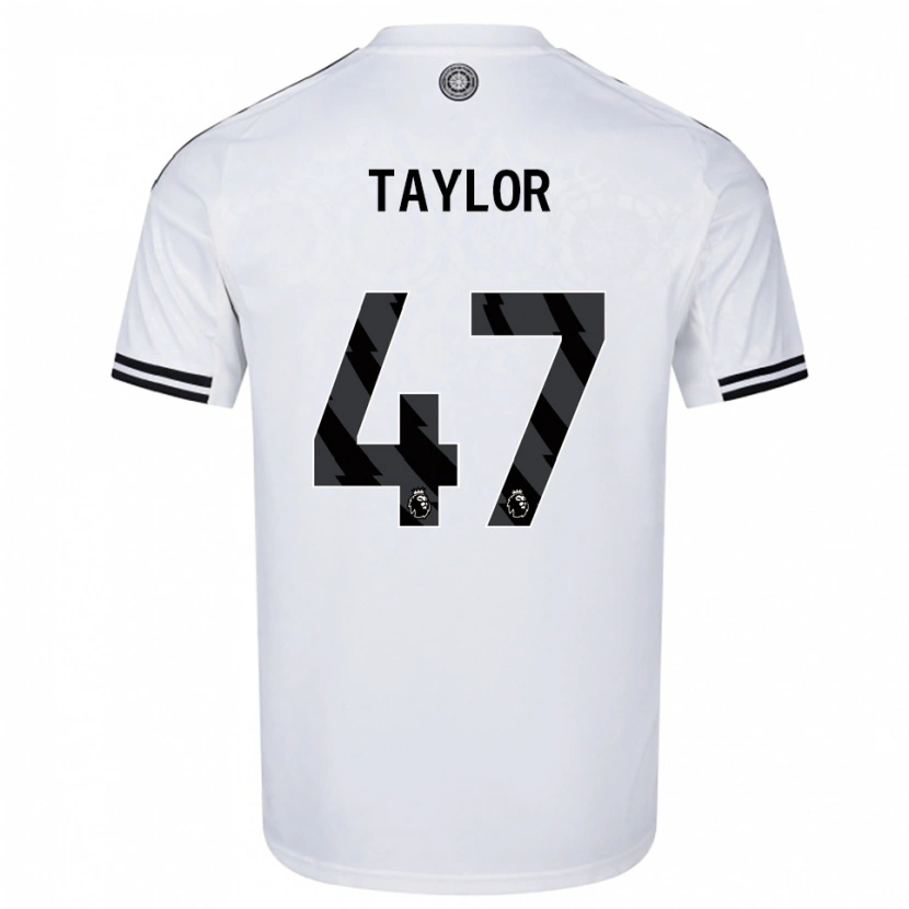 Danxen Herren Bo Taylor #47 Weiß Schwarz Heimtrikot Trikot 2025/26 T-Shirt Schweiz