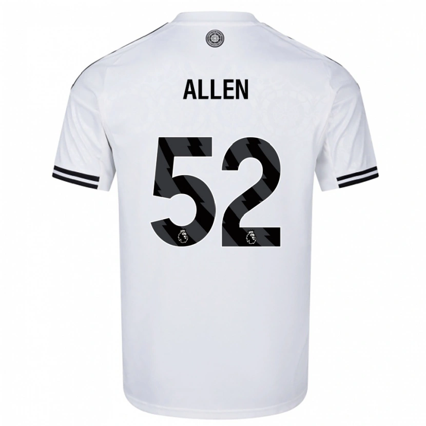 Danxen Herren Michael Allen #52 Weiß Schwarz Heimtrikot Trikot 2025/26 T-Shirt Schweiz