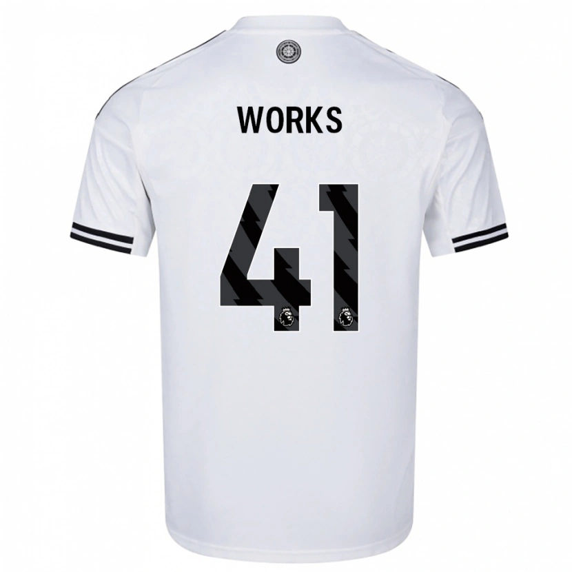 Danxen Herren Terrell Works #41 Weiß Schwarz Heimtrikot Trikot 2025/26 T-Shirt Schweiz
