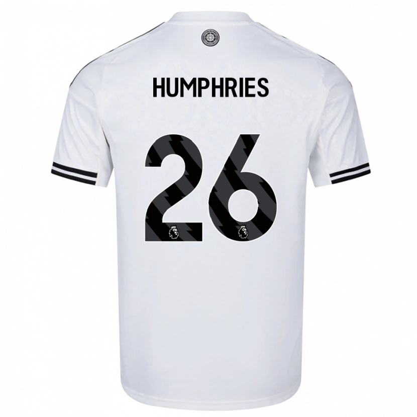 Danxen Herren Marni Humphries #26 Weiß Schwarz Heimtrikot Trikot 2025/26 T-Shirt Schweiz