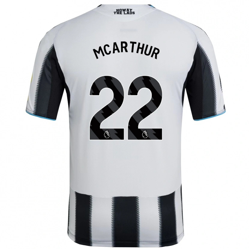 Danxen Herren Charlie Mcarthur #22 Schwarz Weiß Heimtrikot Trikot 2025/26 T-Shirt Schweiz