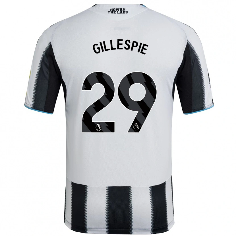 Danxen Herren Mark Gillespie #29 Schwarz Weiß Heimtrikot Trikot 2025/26 T-Shirt Schweiz