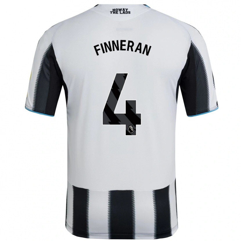 Danxen Herren Rory Finneran #4 Schwarz Weiß Heimtrikot Trikot 2025/26 T-Shirt Schweiz