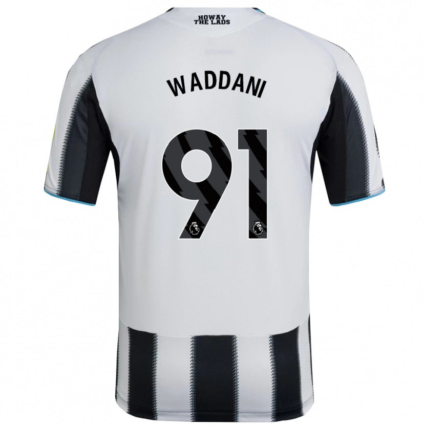 Danxen Herren Mohamed Waddani #91 Schwarz Weiß Heimtrikot Trikot 2025/26 T-Shirt Schweiz