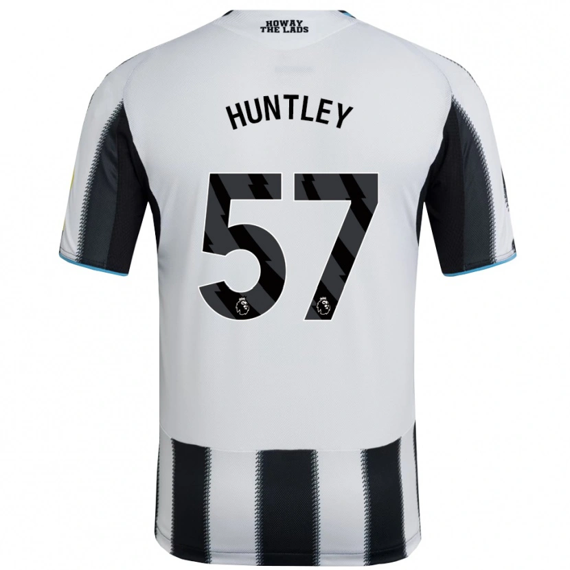 Danxen Herren James Huntley #57 Schwarz Weiß Heimtrikot Trikot 2025/26 T-Shirt Schweiz