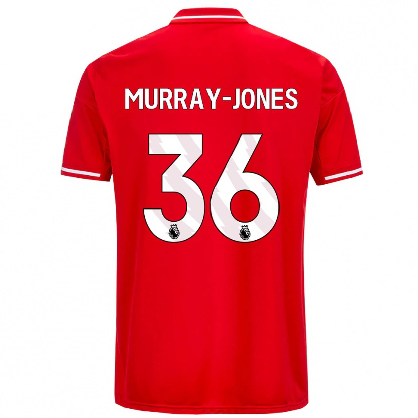Danxen Herren George Murray-Jones #36 Rot Weiß Heimtrikot Trikot 2025/26 T-Shirt Schweiz