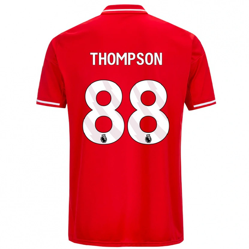 Danxen Herren Will Thompson #88 Rot Weiß Heimtrikot Trikot 2025/26 T-Shirt Schweiz