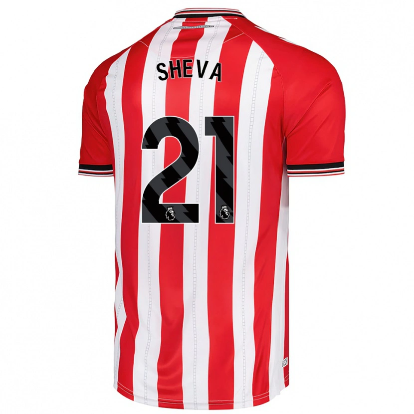 Danxen Herren Marissa Sheva #21 Rot Weiß Heimtrikot Trikot 2025/26 T-Shirt Schweiz