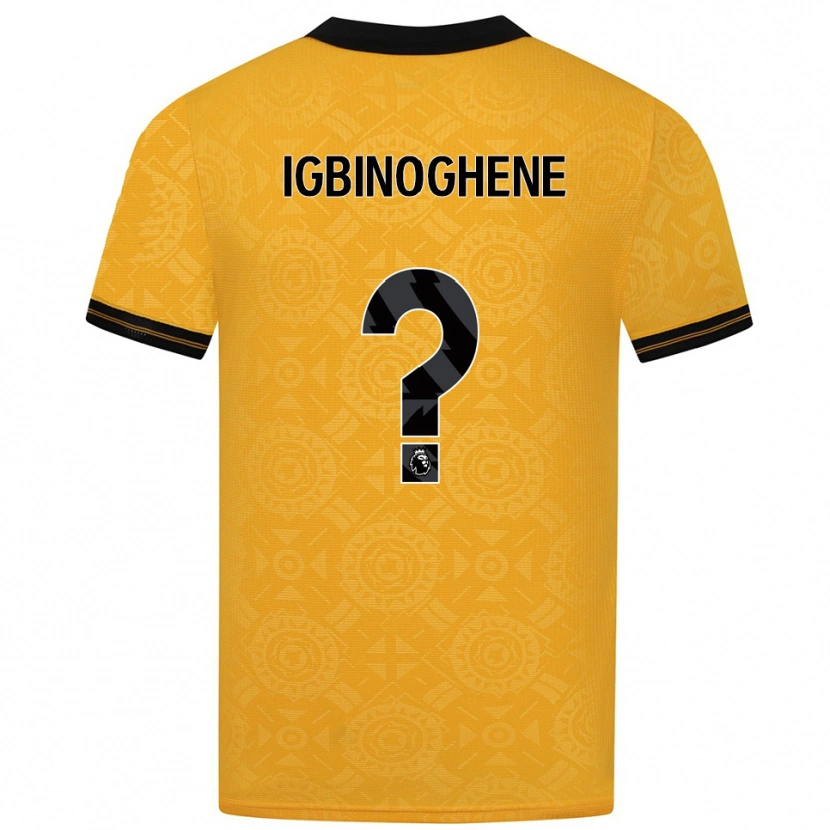 Danxen Herren Testimony Igbinoghene #0 Gelb Schwarz Heimtrikot Trikot 2025/26 T-Shirt Schweiz