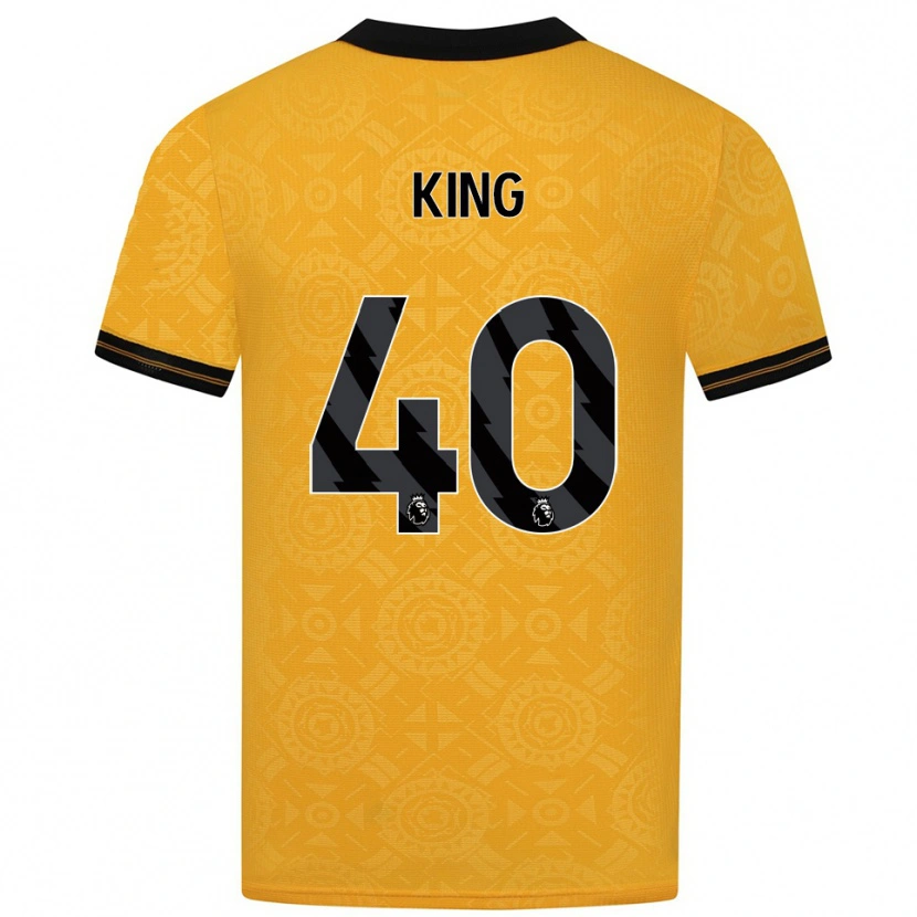 Danxen Herren Tom King #40 Gelb Schwarz Heimtrikot Trikot 2025/26 T-Shirt Schweiz