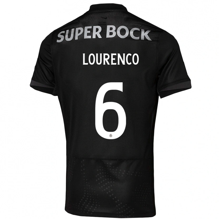 Danxen Herren Bruna Lourenço Urbano Costa #6 Schwarz Weiß Auswärtstrikot Trikot 2025/26 T-Shirt Schweiz