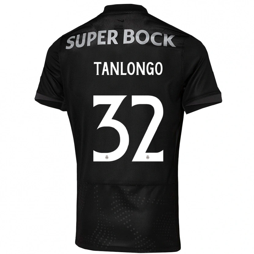 Danxen Herren Mateo Tanlongo #32 Schwarz Weiß Auswärtstrikot Trikot 2025/26 T-Shirt Schweiz