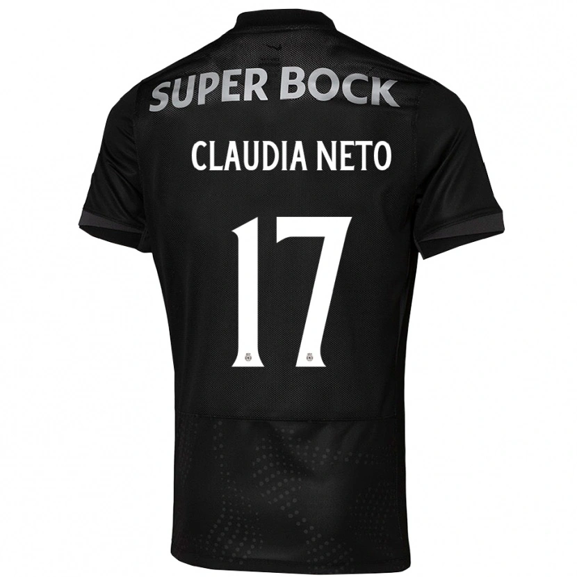Danxen Herren Cláudia Teresa Pires Neto #17 Schwarz Weiß Auswärtstrikot Trikot 2025/26 T-Shirt Schweiz