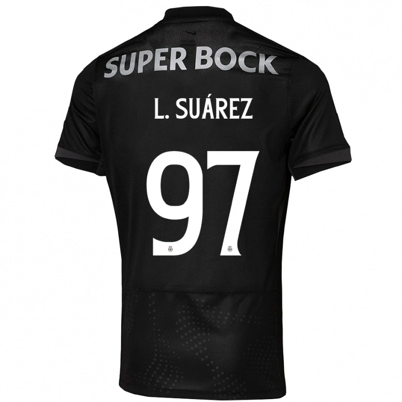 Danxen Herren Luis Suárez #97 Schwarz Weiß Auswärtstrikot Trikot 2025/26 T-Shirt Schweiz