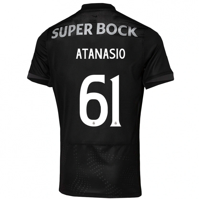 Danxen Herren Atanásio #61 Schwarz Weiß Auswärtstrikot Trikot 2025/26 T-Shirt Schweiz
