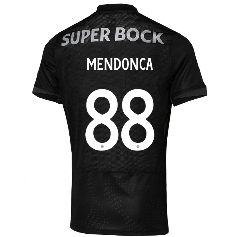 Danxen Herren Manuel Mendonça #88 Schwarz Weiß Auswärtstrikot Trikot 2025/26 T-Shirt Schweiz