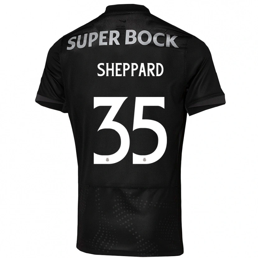 Danxen Herren Catriona Sheppard #35 Schwarz Weiß Auswärtstrikot Trikot 2025/26 T-Shirt Schweiz