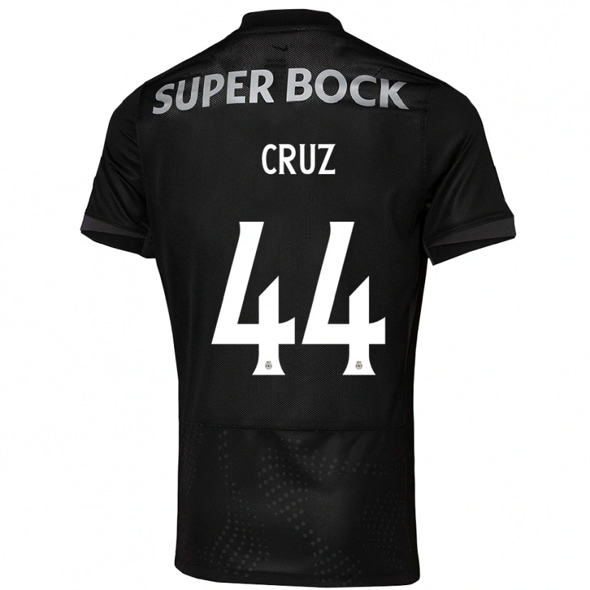 Danxen Herren Marco Cruz #44 Schwarz Weiß Auswärtstrikot Trikot 2025/26 T-Shirt Schweiz
