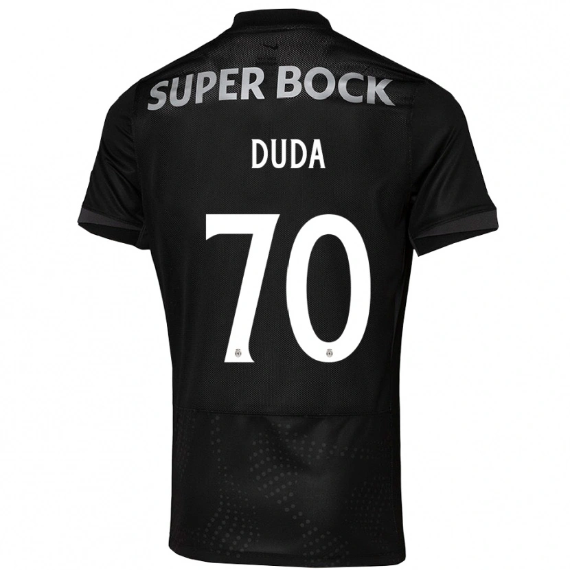 Danxen Herren Dudá #70 Schwarz Weiß Auswärtstrikot Trikot 2025/26 T-Shirt Schweiz