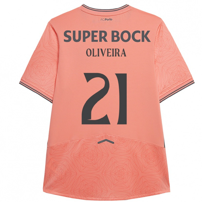 Danxen Herren Gonçalo Oliveira #21 Rosa Marineblau Auswärtstrikot Trikot 2025/26 T-Shirt Schweiz