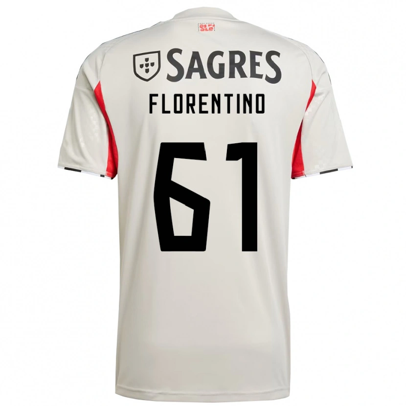 Danxen Herren Florentino #61 Creme Weiß Rot Auswärtstrikot Trikot 2025/26 T-Shirt Schweiz