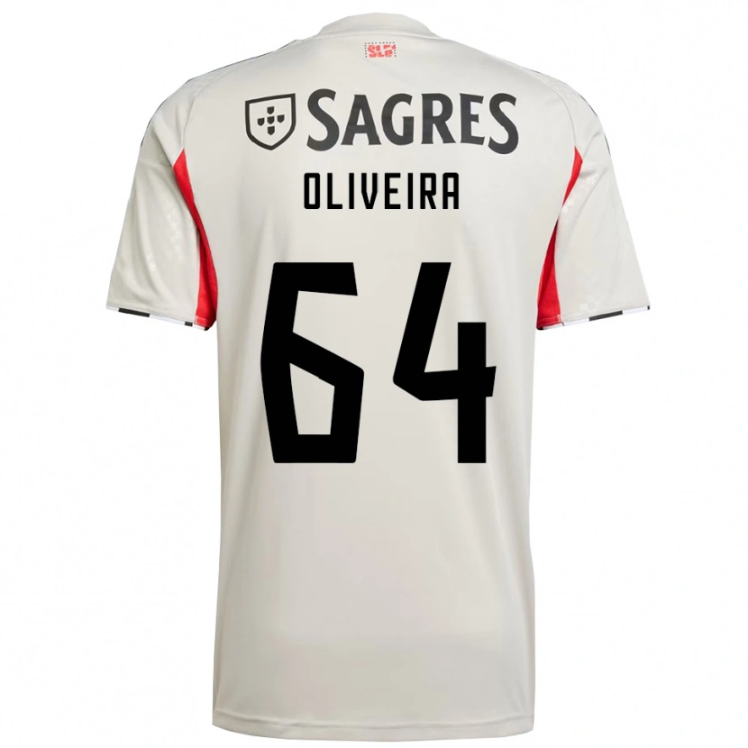 Danxen Herren Gonçalo Oliveira #64 Creme Weiß Rot Auswärtstrikot Trikot 2025/26 T-Shirt Schweiz