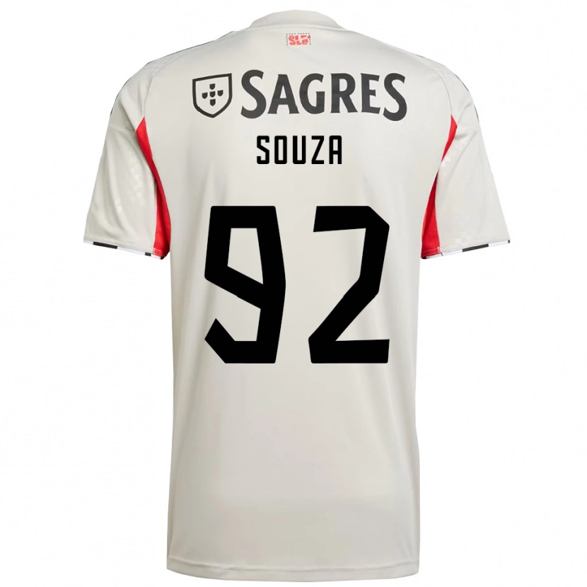 Danxen Herren Pedro Souza #92 Creme Weiß Rot Auswärtstrikot Trikot 2025/26 T-Shirt Schweiz