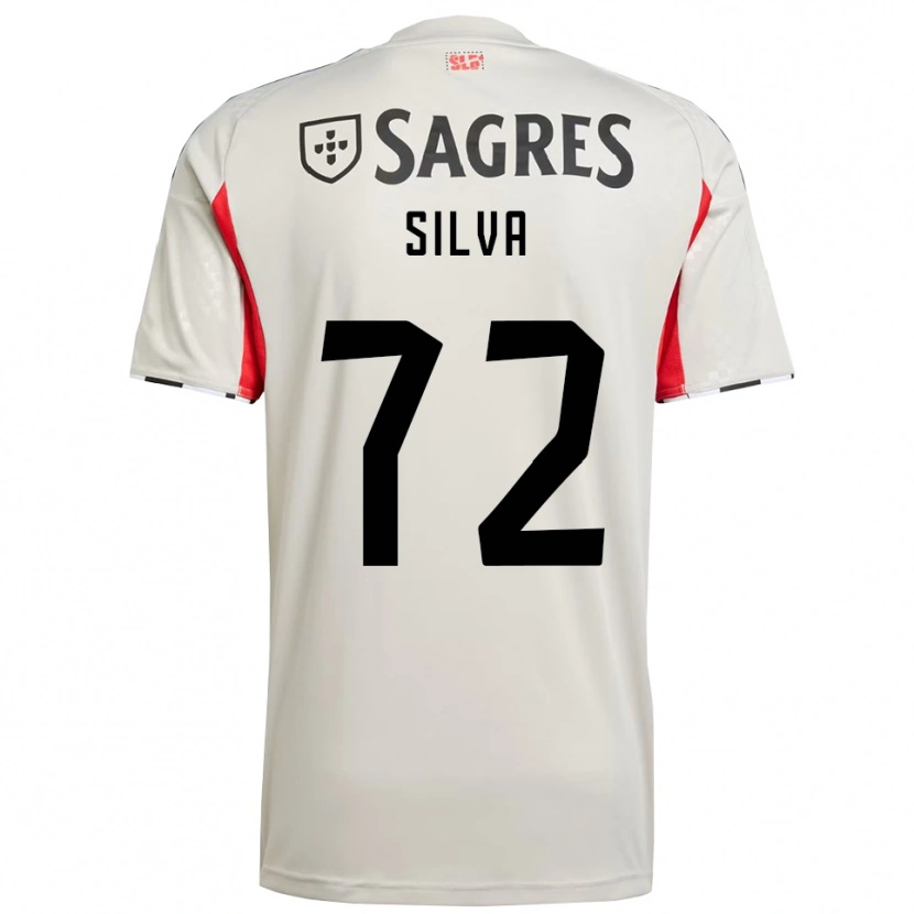 Danxen Herren Matilde Silva #72 Creme Weiß Rot Auswärtstrikot Trikot 2025/26 T-Shirt Schweiz