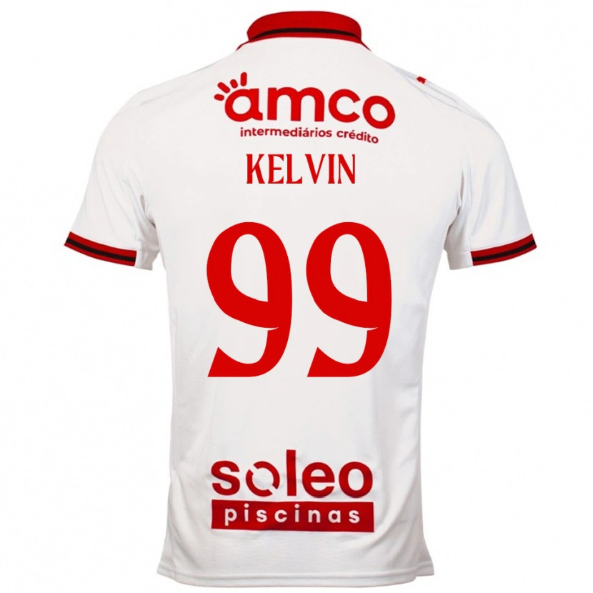 Danxen Herren Kauan Kelvin #99 Weiß Rot Auswärtstrikot Trikot 2025/26 T-Shirt Schweiz