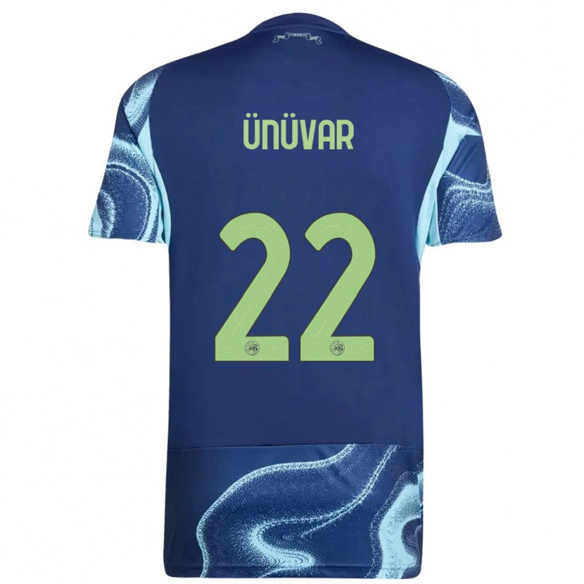 Danxen Herren Emre Ünüvar #22 Marine Himmelblau Auswärtstrikot Trikot 2025/26 T-Shirt Schweiz