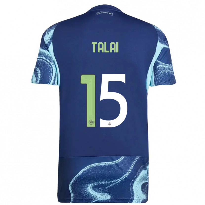 Danxen Herren Imran Talai #15 Marine Himmelblau Auswärtstrikot Trikot 2025/26 T-Shirt Schweiz