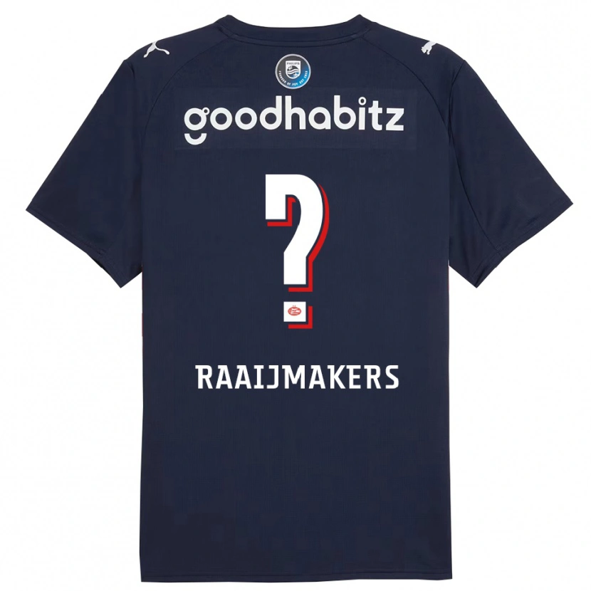 Danxen Herren Lars Raaijmakers #0 Marine Weiß Auswärtstrikot Trikot 2025/26 T-Shirt Schweiz