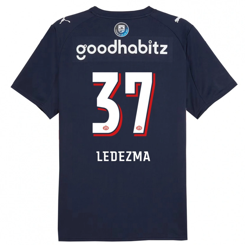 Danxen Herren Richard Ledezma #37 Marine Weiß Auswärtstrikot Trikot 2025/26 T-Shirt Schweiz