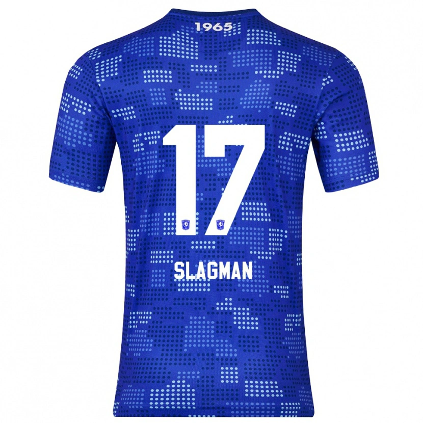 Danxen Herren Thom Slagman #17 Blau Himmelblau Auswärtstrikot Trikot 2025/26 T-Shirt Schweiz