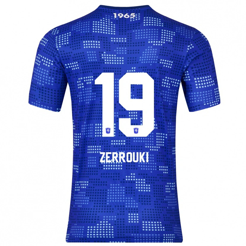 Danxen Herren Ramiz Zerrouki #19 Blau Himmelblau Auswärtstrikot Trikot 2025/26 T-Shirt Schweiz