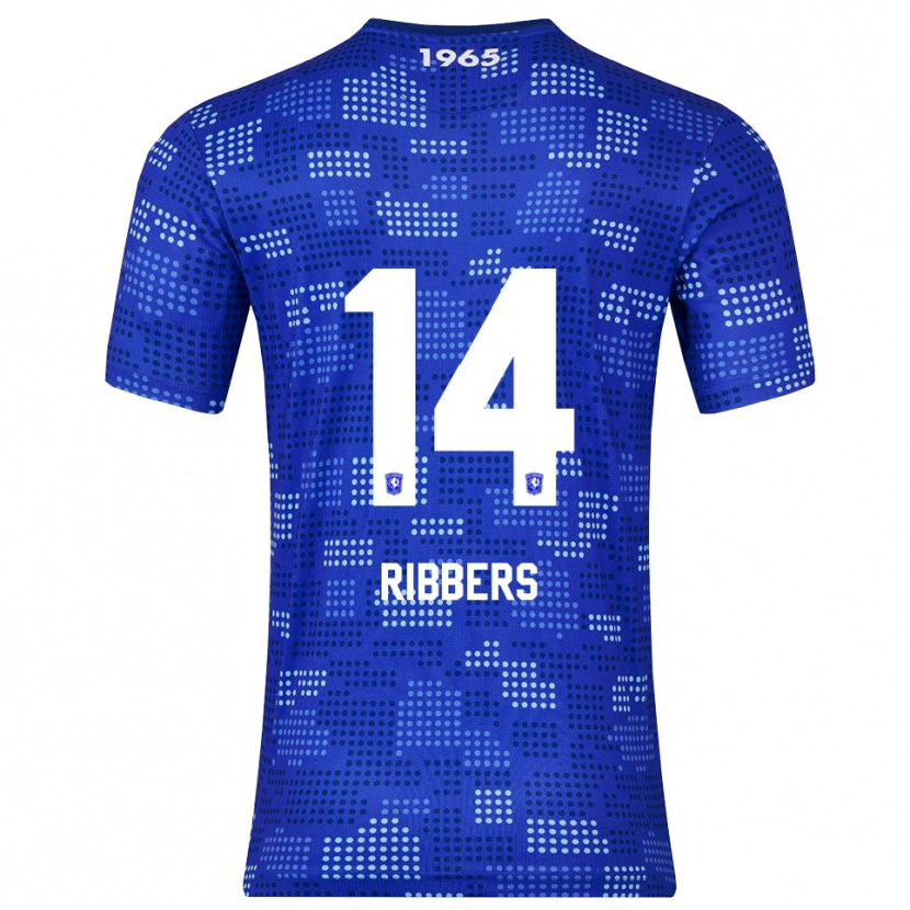 Danxen Herren Jort Ribbers #14 Blau Himmelblau Auswärtstrikot Trikot 2025/26 T-Shirt Schweiz