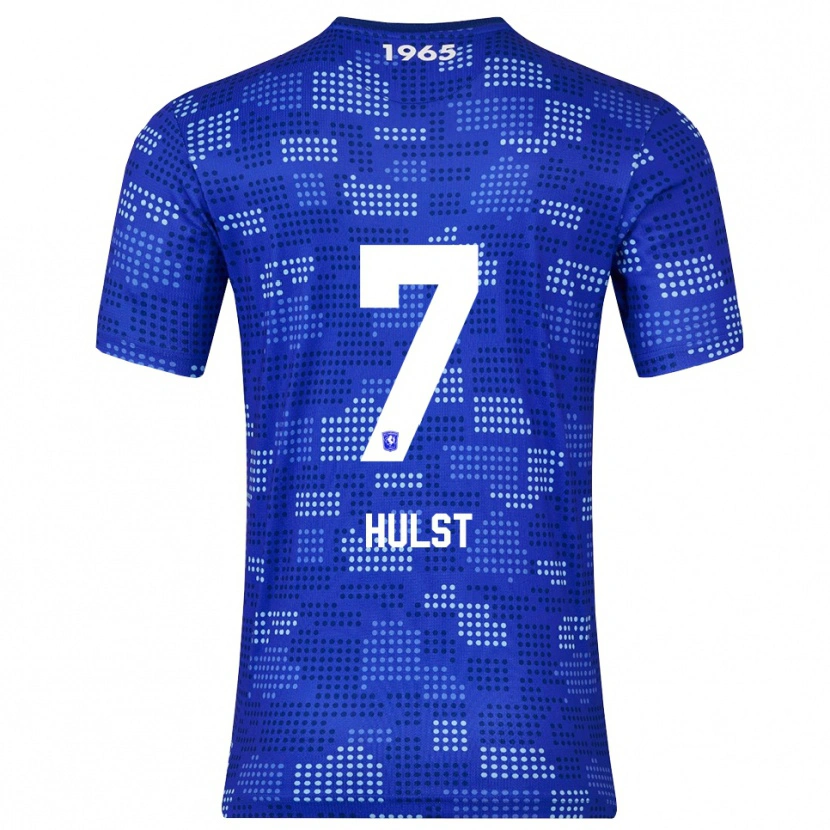 Danxen Herren Charlotte Hulst #7 Blau Himmelblau Auswärtstrikot Trikot 2025/26 T-Shirt Schweiz