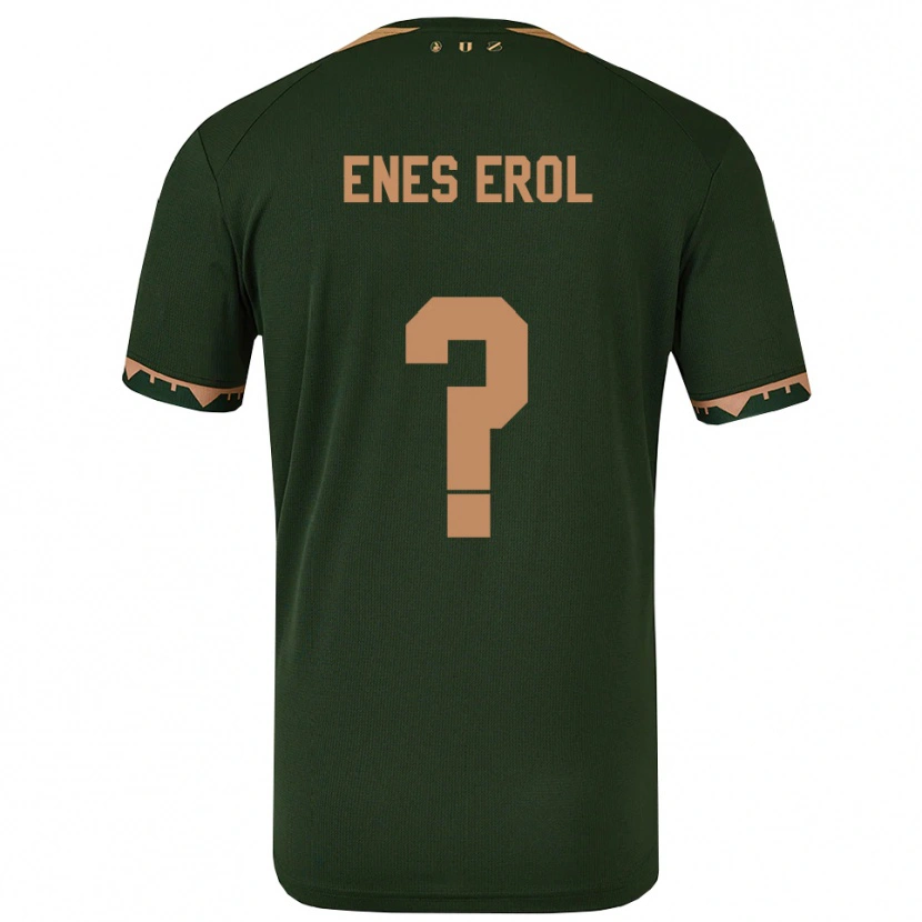 Danxen Herren Kubilay Enes Erol #0 Grün Gold Auswärtstrikot Trikot 2025/26 T-Shirt Schweiz