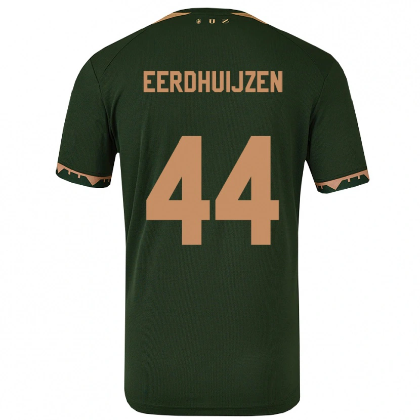 Danxen Herren Mike Eerdhuijzen #44 Grün Gold Auswärtstrikot Trikot 2025/26 T-Shirt Schweiz