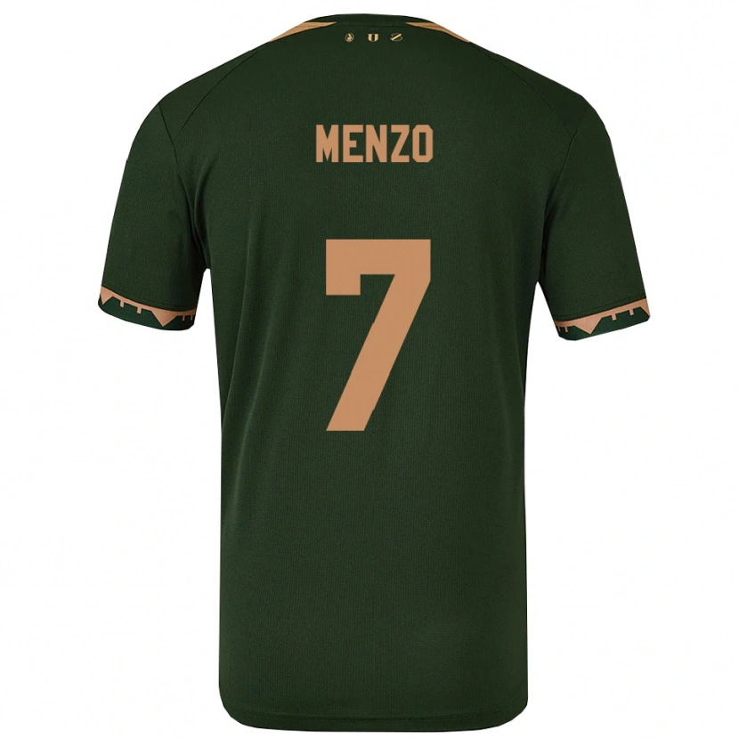 Danxen Herren Björn Menzo #7 Grün Gold Auswärtstrikot Trikot 2025/26 T-Shirt Schweiz
