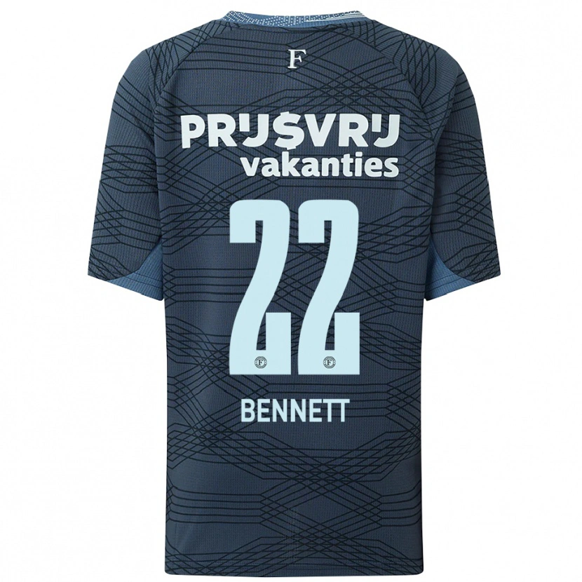 Danxen Herren Walter Bennett #22 Schwarz Grau Auswärtstrikot Trikot 2025/26 T-Shirt Schweiz